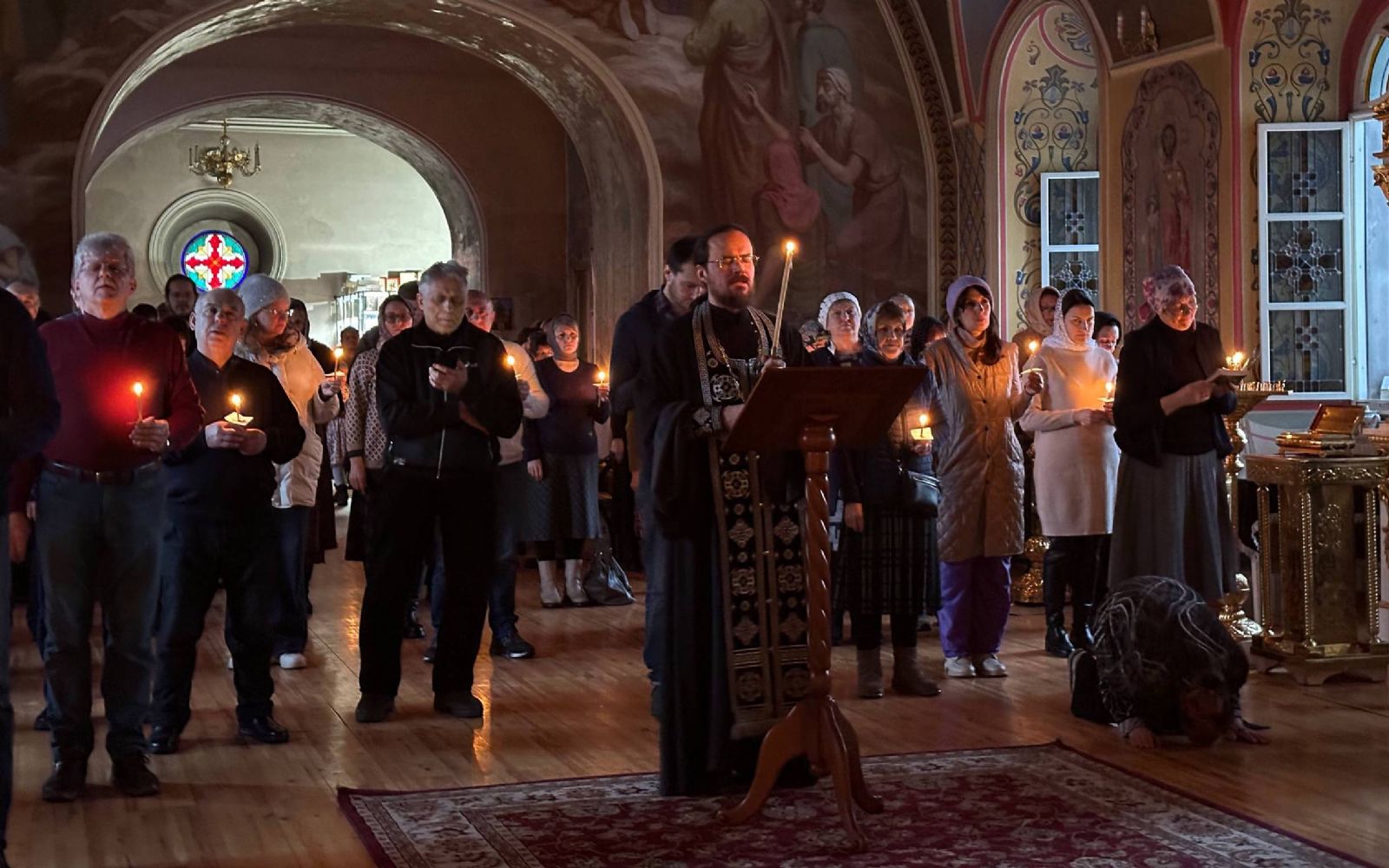 Чтение Великого покаянного канона. Начало Великого поста